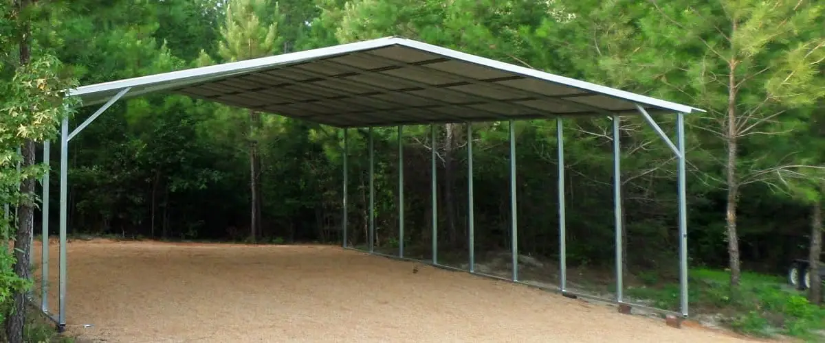 The Vertical Roof Carport